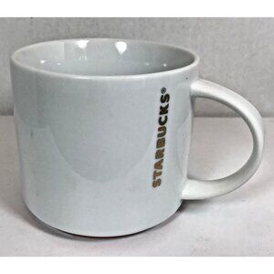 2012 Starbucks Coffee Collectible 16oz White Red  Abbey Badge Logo Mug ESTD 1971